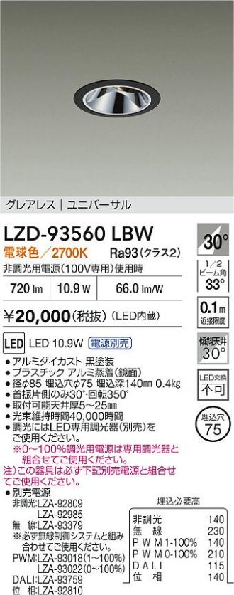 LZD-93560LBW
