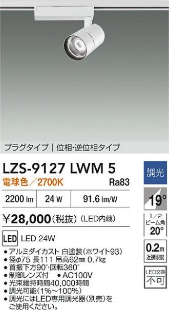 LZS-9127LWM5