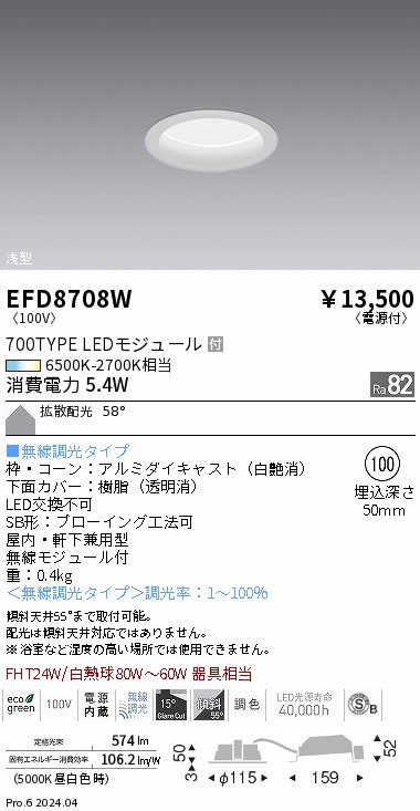 EFD8708W