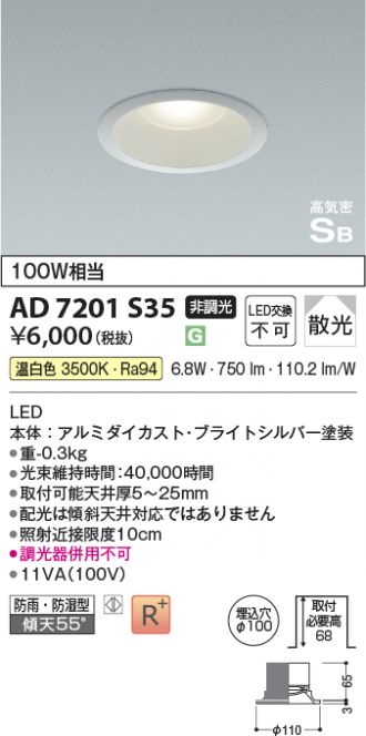 AD7201S35