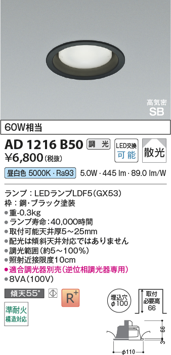 AD1216B50
