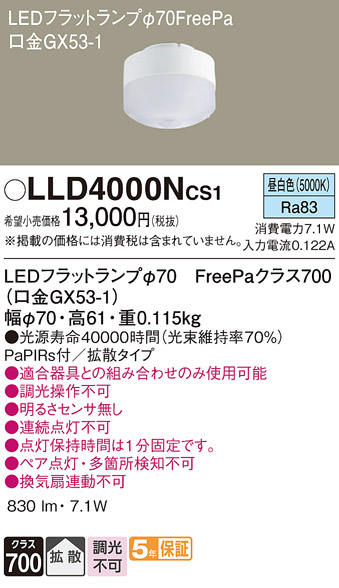 LLD4000NCS1