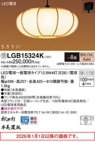 LGB15324K