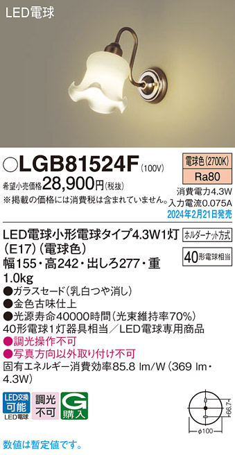 LGB81524F