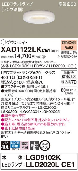 XAD1122LKCE1