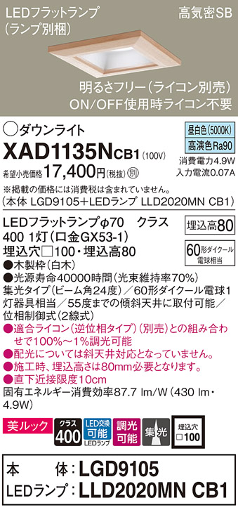 XAD1135NCB1