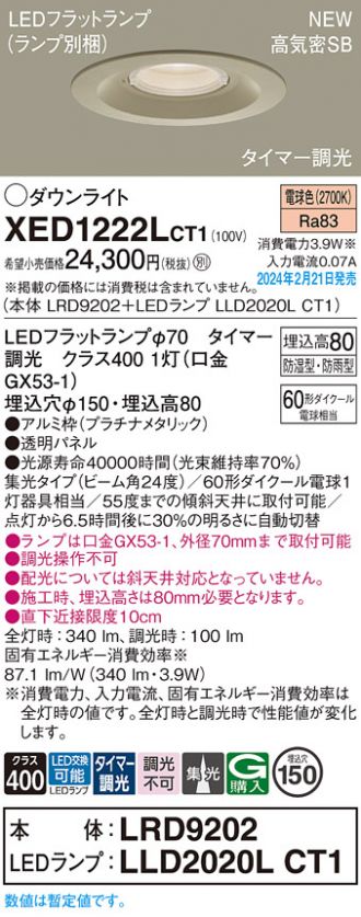 XED1222LCT1