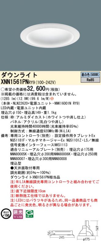 XNN1561PNRY9