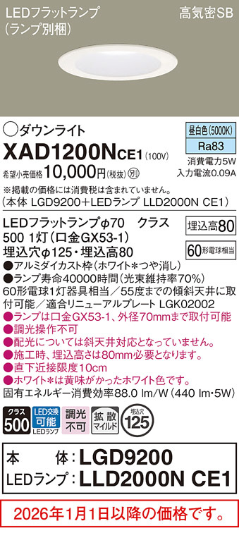 XAD1200NCE1