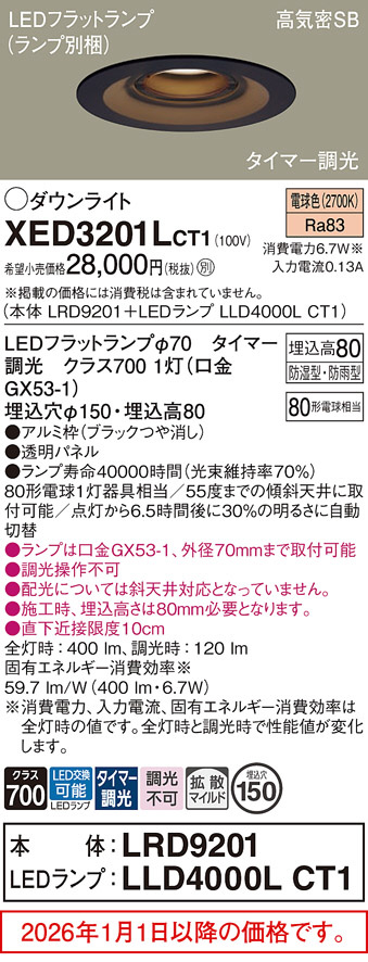 XED3201LCT1