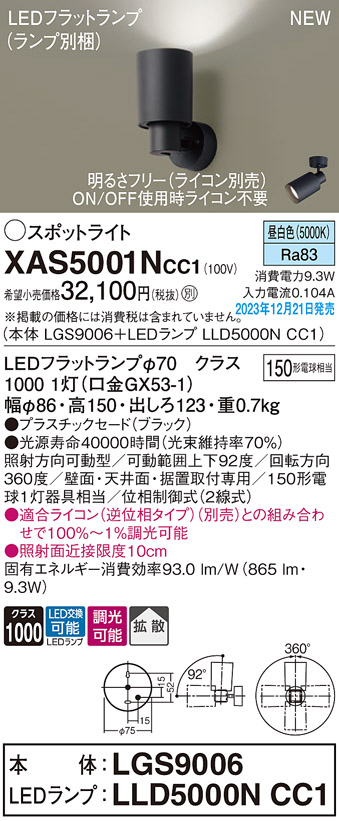 XAS5001NCC1