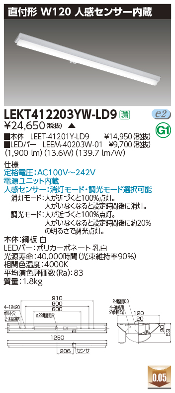 LEKT412203YW-LD9